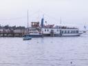 Radmotorschiff Diessen legt in Diessen an